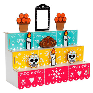 Art.5910 Altar Color C/Fig 50x50x21 17p