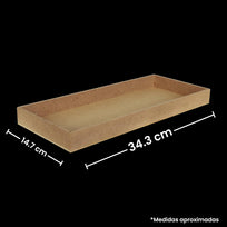 Art.6303 Arenero Rectangular 3x34.3x14.7cm 1pz