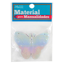 Art.6344 Guía De Mariposa 3D Lentejuela (80mm Aprox) 2m 1pz