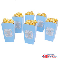 Art.6627 Caja Palomitas Elefante 13.5x7.5x4.5cm 6pz