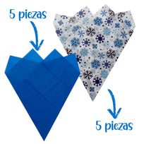 Art.6730 Papel China Navideño 50x65cm 10pz