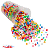 Art.6817 Bote Cuenta Dona Surtida 6x9mm 500g (aprox 2000pz)
