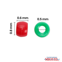 Art.6817 Bote Cuenta Dona Surtida 6x9mm 500g (aprox 2000pz)