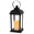 Fantasías Miguel Art.7002 Quinqué Plástico Con Vela 30.5x14x14cm 1pz Negro