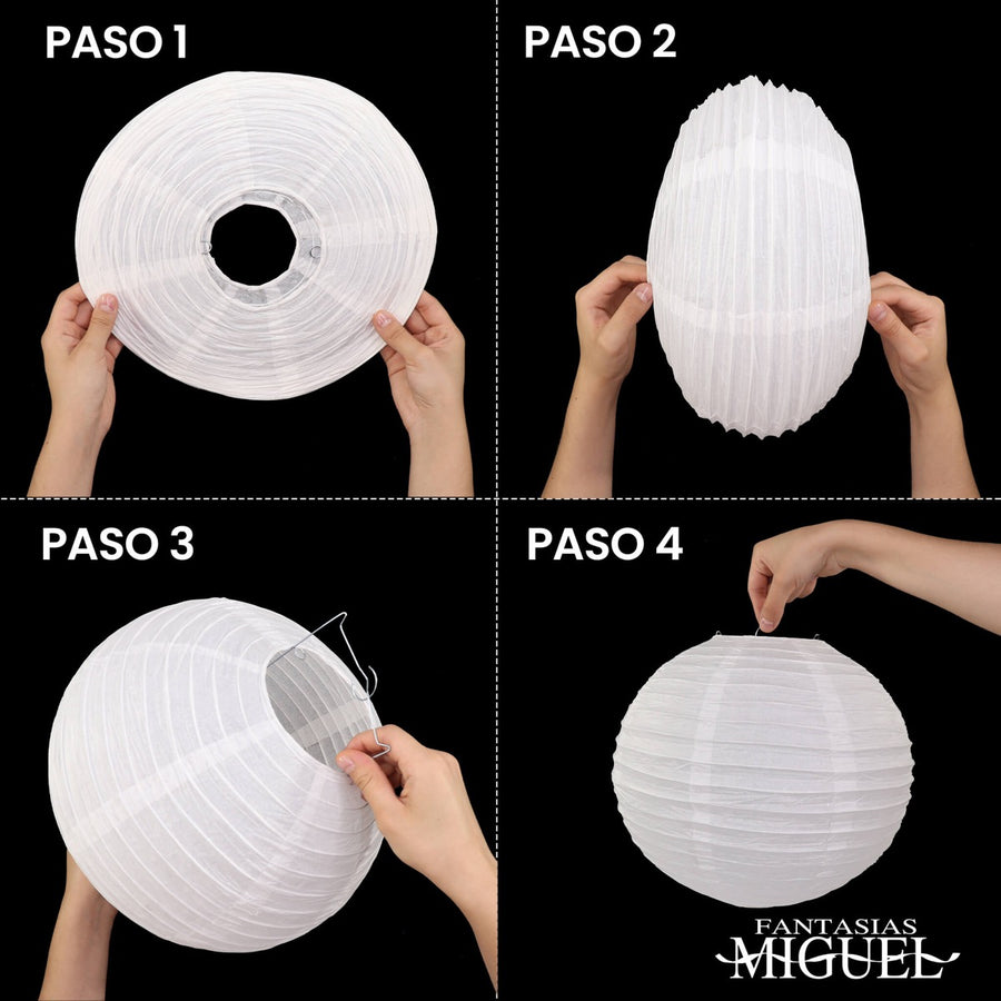 Art.7031 Adorno De Papel Redondo 25cm 1pz