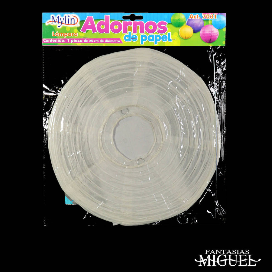 Art.7031 Adorno De Papel Redondo 25cm 1pz