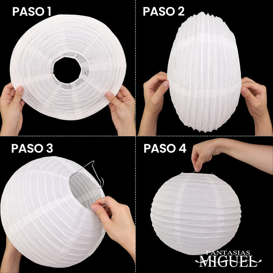 Art.7034 Adorno De Papel Redondo 30cm 1pz