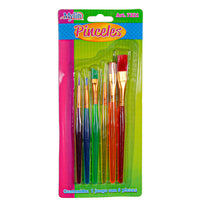 Art.7221 Juego De Pinceles 6pz