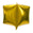 Fantasías Miguel Art.7353 Globo Cubo 4D 34x34x34cm    (Apox) 1pz Oro