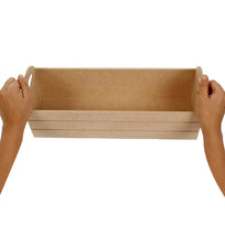 Art.7448 Base Rectangular Con Asa 14.5x38.5x13cm 1pz