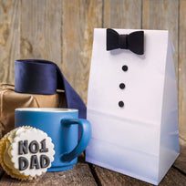 Art.7611 Bolsa De Papel Colores 17.5x9x6cm 12pz