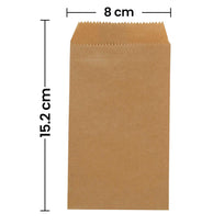 Art.7635 Bolsa De Papel Colores 15x8cm 30pz