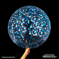 Art.7693 Globo Extra-Grande Transparente 57cm 1pz