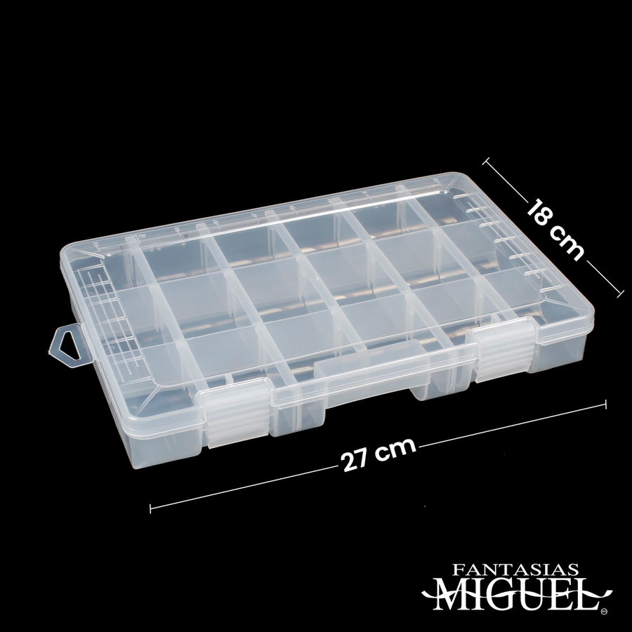 Art.7890 Caja Con Divisiones 27x18cm 1pz