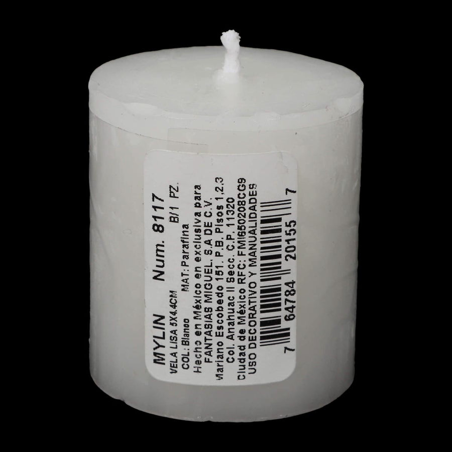 Art.8117 Vela Lisa 5x4.4cm 1pz