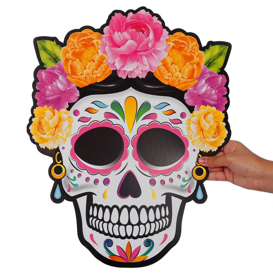 Art.8294 Adorno Calavera 45x35cm 2pz
