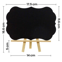 Art.8462 Pizarrón Garigoleado Chico Tripie 16.5X17.5X8.5cm 1pz