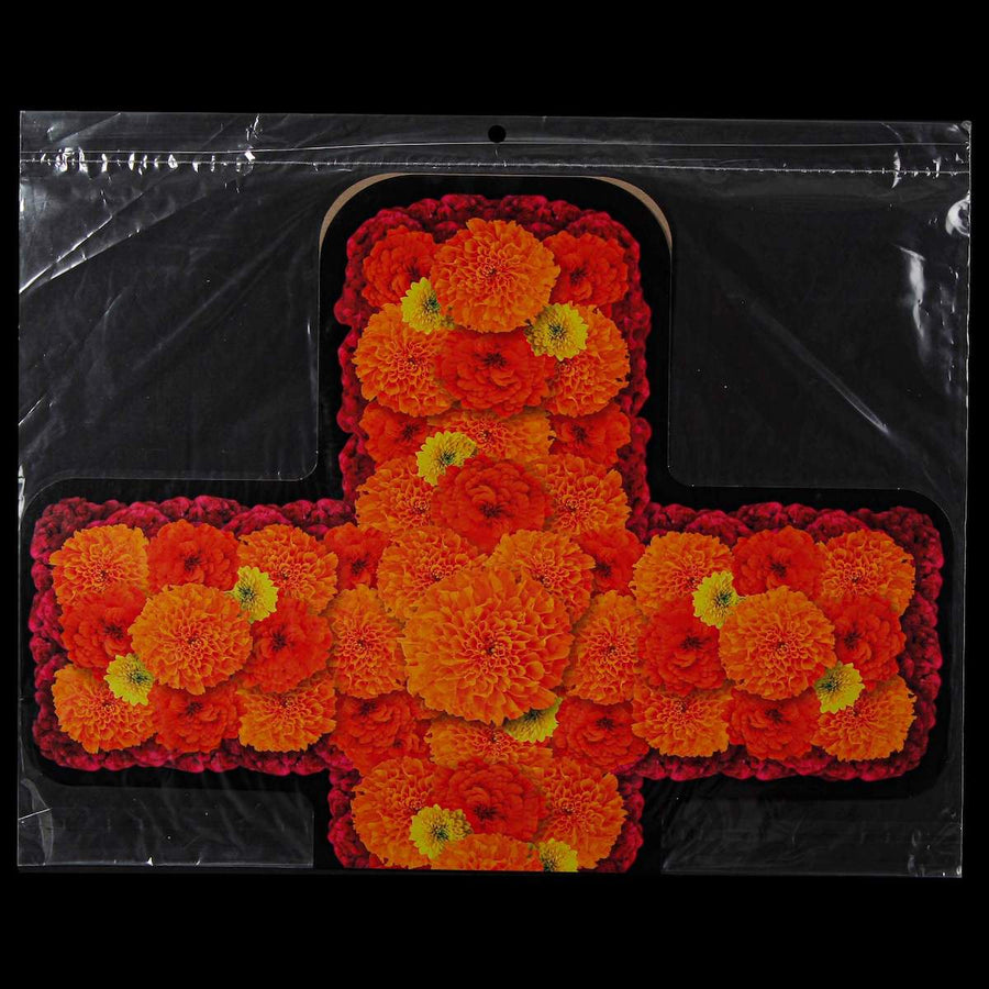 Art.8465 Cruz Cempasúchil 88x59cm 1pz