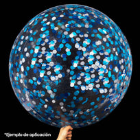 Art.8751 Globo Transparente 75cm 1pz