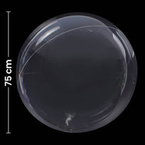 Art.8751 Globo Transparente 75cm 1pz