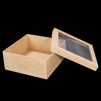 Art.889 Caja Cuadrada Con Ventana 8.5x19.5cm 1pz