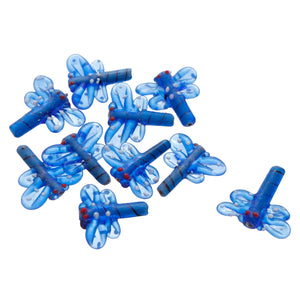 Art.8945 Mariposa De Vidrio 20mm 10pz