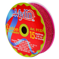 Art.9132 Listón Malla Colores Metálicos 3.8cm 15m