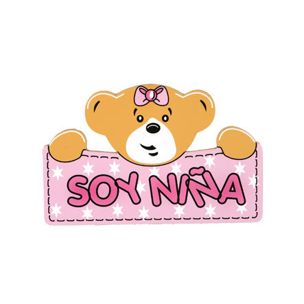 Art.914 Adornito Oso Medina Soy Nina (O)