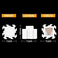 Art.9399 Block 3D Fino 9x11mm (aprox 150pz)