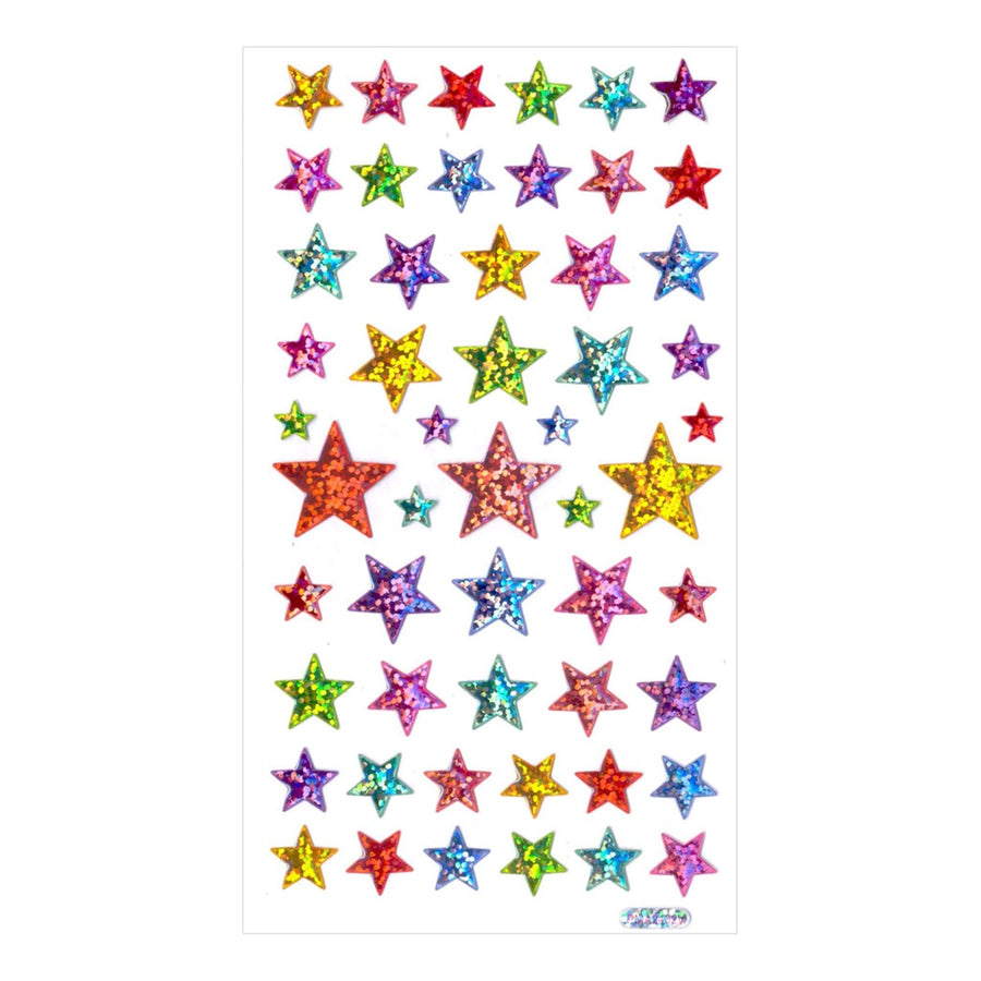 Art.9509 Calcomanía Estrellas Colores