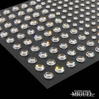 Art.9574 Piedra Acrílica Con Adhesivo Varios (aprox 270pz) 1 Planilla