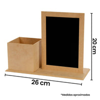 Art.9827 Set De Escritorio Con Pizarrón 20x26x10.5cm 1pz