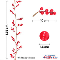 Art.9876 Guia De Cerezas 1.55m 1pz