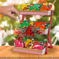 Art.9884 Pick Natural Nochebuena/Cereza/Piña 19cm 1pz