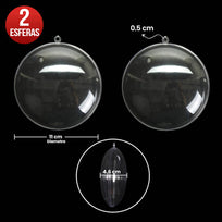 Art.9931 Esfera Plana Armable 110mm 2pz