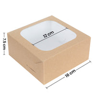 Art.9964 Caja Cartón PVC 7.5x16x16cm 1pz