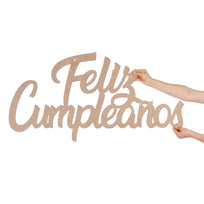 Art.9996 Letrero Feliz Cumpleaños 53x103cm 1pz