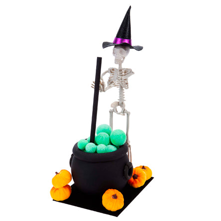 Esqueleto Con Caldero Halloween