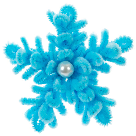 Copo De Nieve Con Chenille