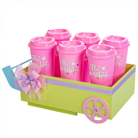 Vasos Baby Shower Arcoiris