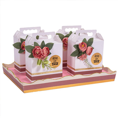 Fantasías Miguel Clave:GS79 Dulceros Xv Años Rosa-Marfil