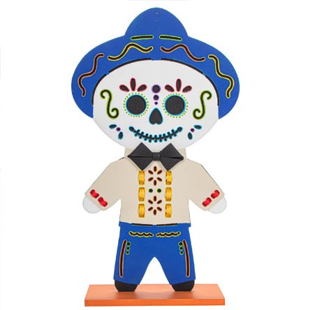 Charro Calabvera Azul