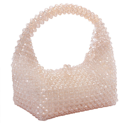 Fantasías Miguel Clave:NT57 Bolsa De Cuentas Champaña