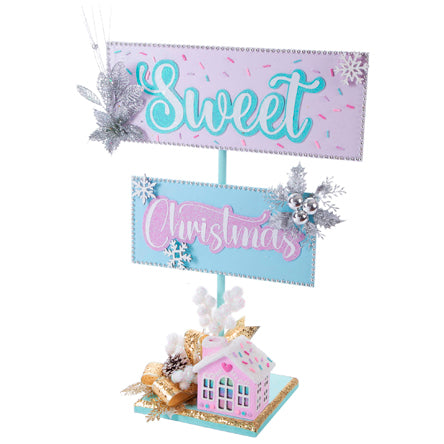 Letrero Navideño Casita