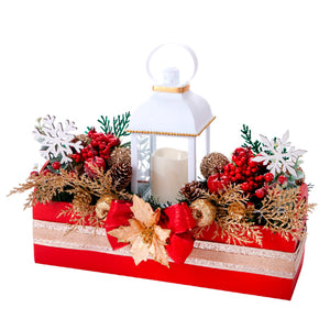 Arreglo Con Quinque Rojo-Oro