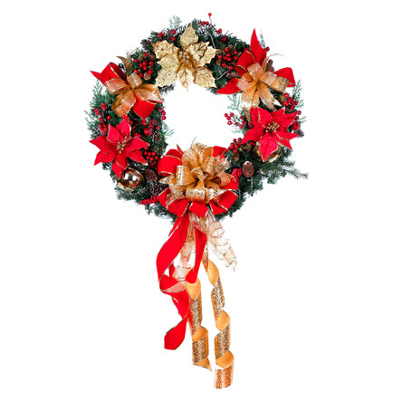 Corona Tradicional Rojo Y Oro