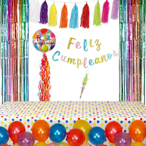 Art.10015 Kit Cumpleaños Multi Color  1pz