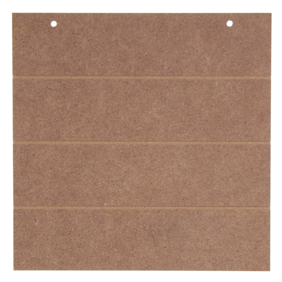 Art.10222 Letrero Cuadrado Ranurado