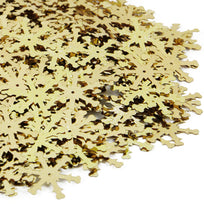 Art.10394 Lentejuela Copo de Nieve Metal