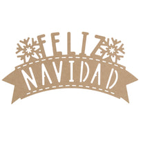 Art.10816 Let Feliz Navidad 27x50cm
